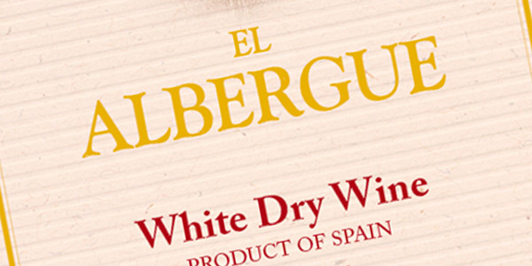 Portfolio of graphic and creative design works for the design of wine labels and packaging for wines and wineries EL ALBERGUE